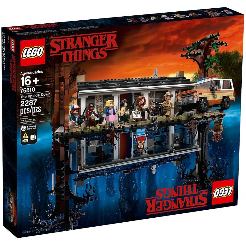 Lego Stranger Things 75810 - La maison dans le monde à l'envers