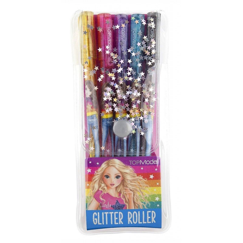 Top Model Set roller paillettes