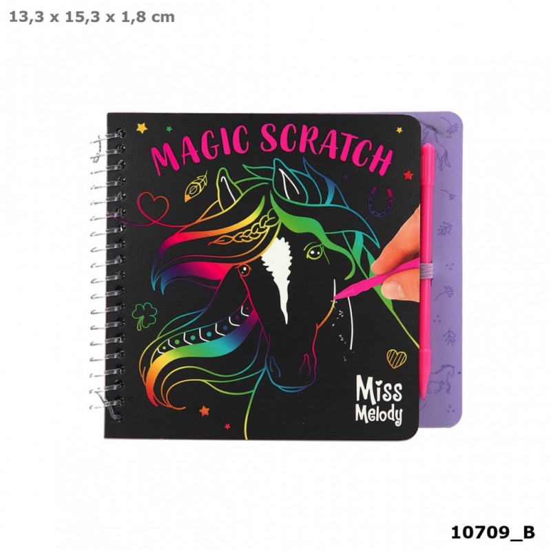 Miss Melody Mini Magic Scratch Book