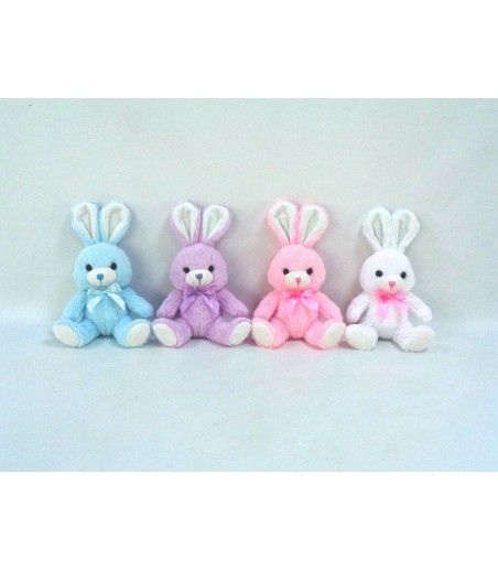 Peluche lapin assis