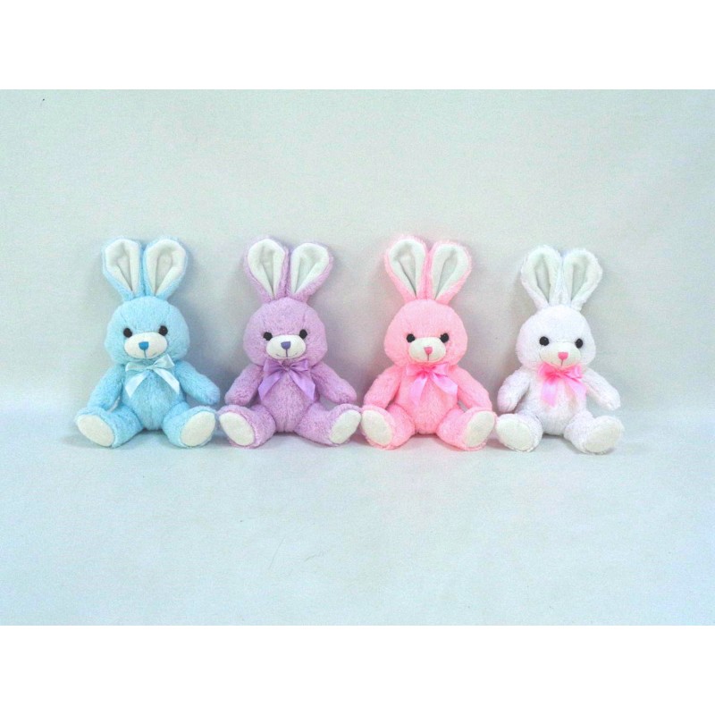 Peluche lapin assis