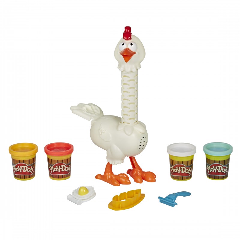 Play-Doh Animal Crew Pate A Modeler Plumes En Folie