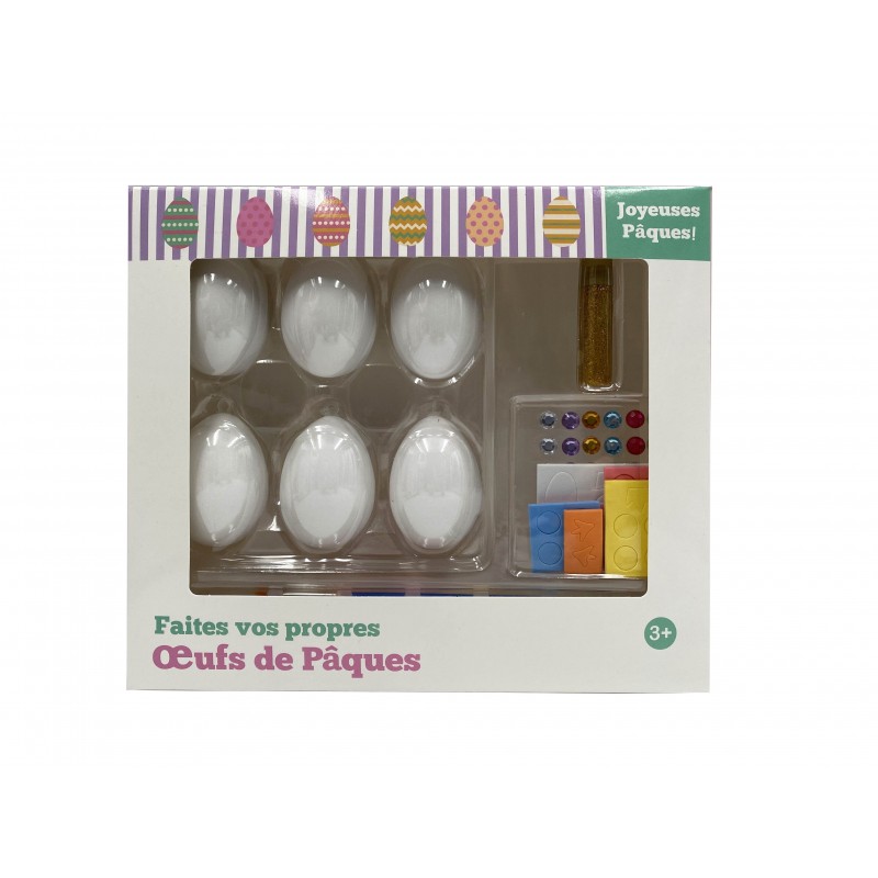 Oeufs de Pâques à peindre