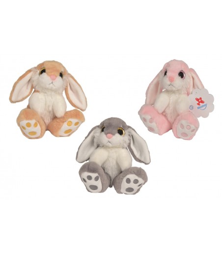 Peluche Lapin assis 17 cm