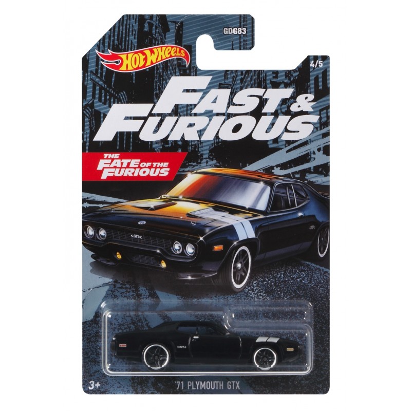 Hot Wheels Fast & Furious 71 Plymouth gtx