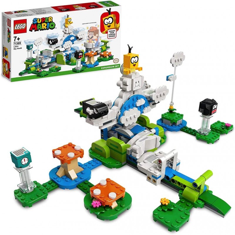 Lego 71389 - Super Mario Ensemble d’Extension Le Monde du Ciel de Lakitu