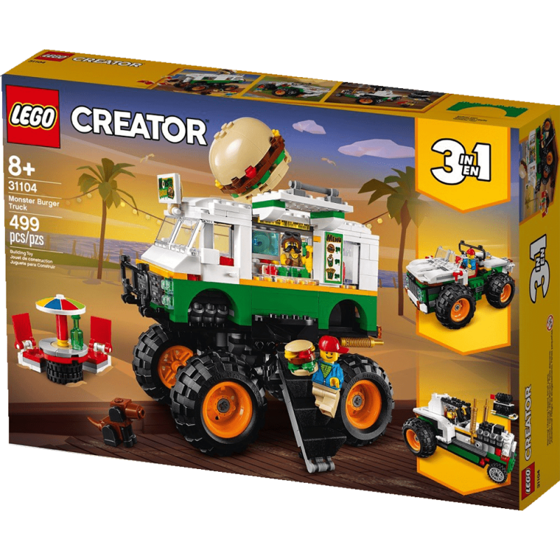 Lego Creator 31104 : Le monster truck à hamburgers