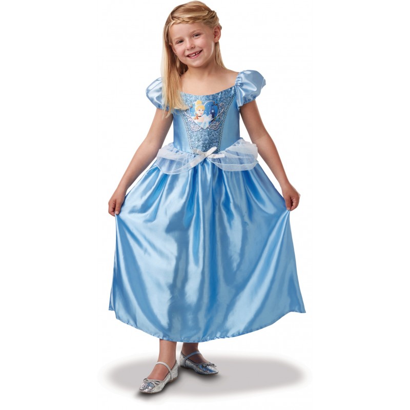 Déguisement classique sequin Cendrillon S - 3/4 ans