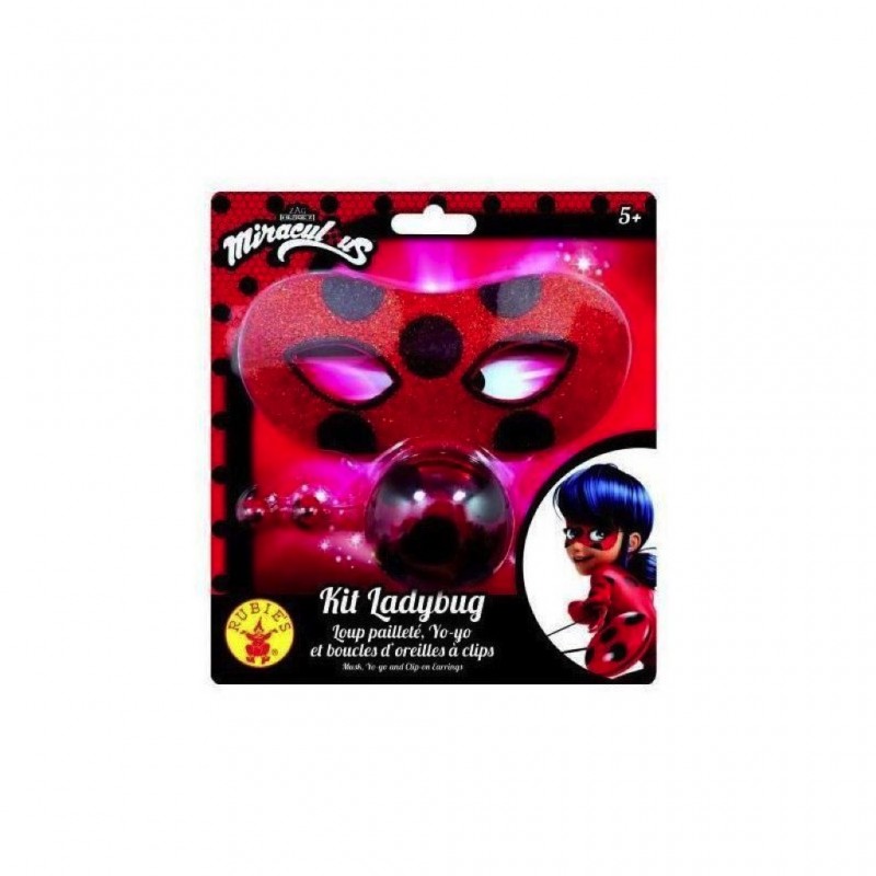 Kit accessoires Miraculous Lady Bug