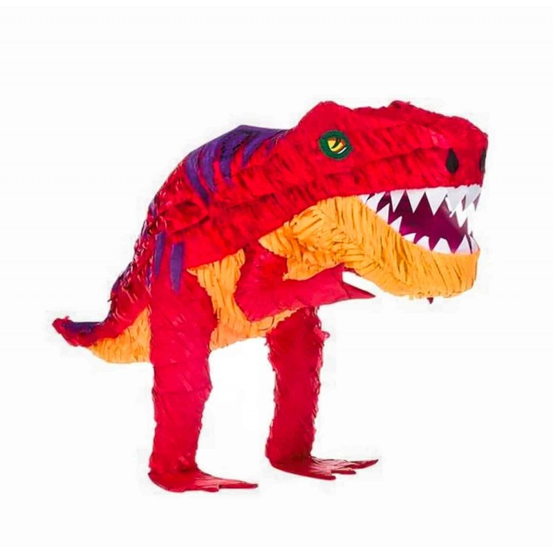 Pinata à casser T Rex en papier