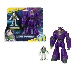 Figurines Buzz et Mega Zurg...