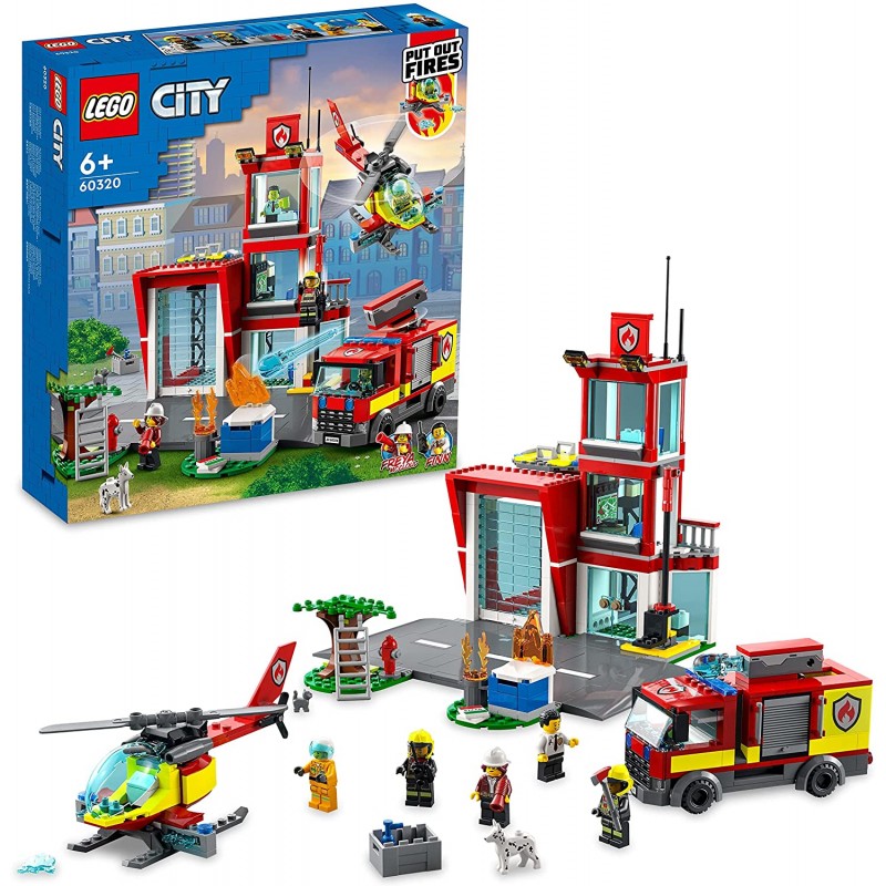 Lego City 60320 : La Caserne des Pompiers