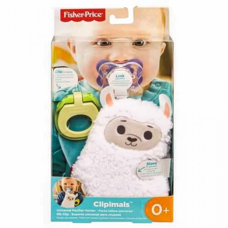 Fisher-Price - Porte-tétine Clipimals