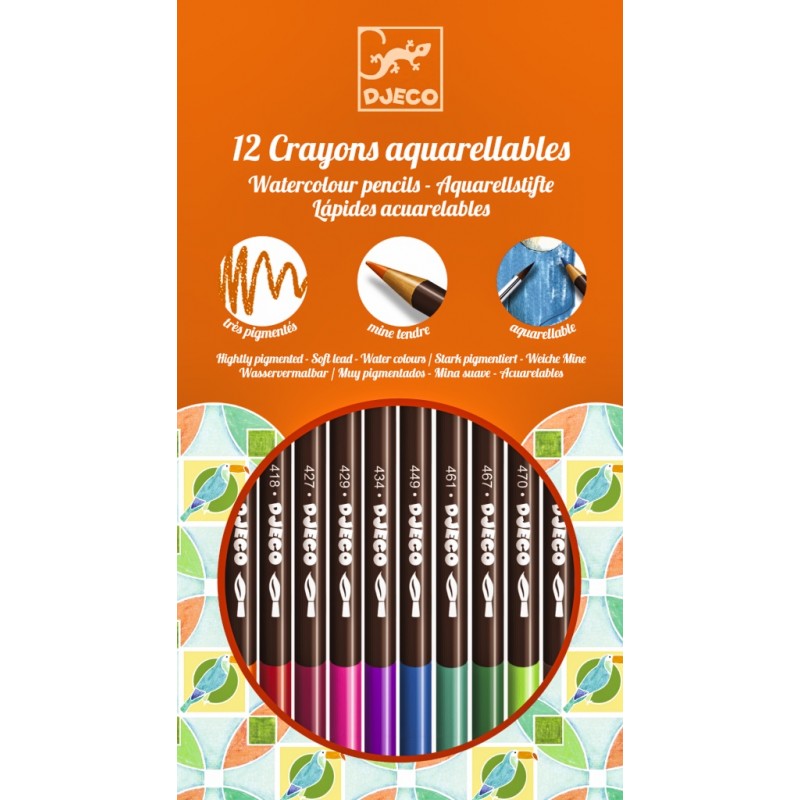 Crayons aquarellables Mondeluz - Acheter store en ligne vente sur