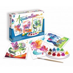 Aquarellum Licornes & Pegase