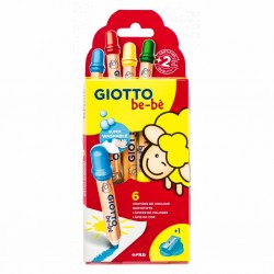 Etui 6 Crayons Maxi Giotto...