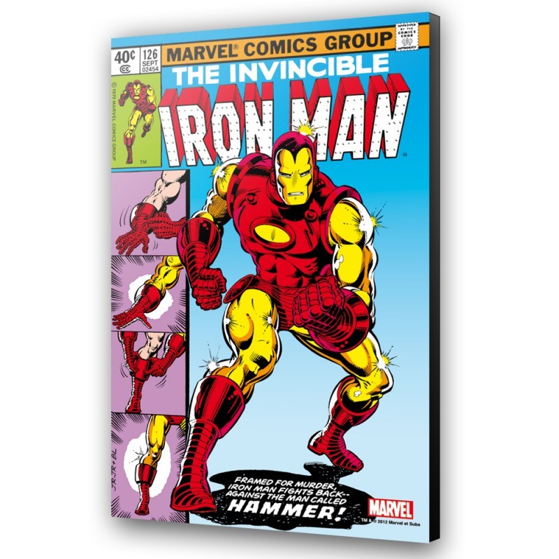 Tableau Marvel Mythic Cover Iron Man