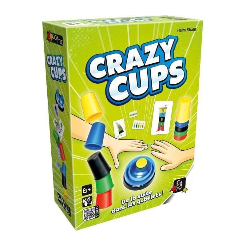 Jeu de Réflexe-Crazy Cups