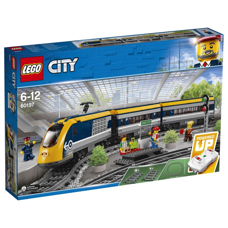 Lego City 60197 : Le train de passagers télécommandé