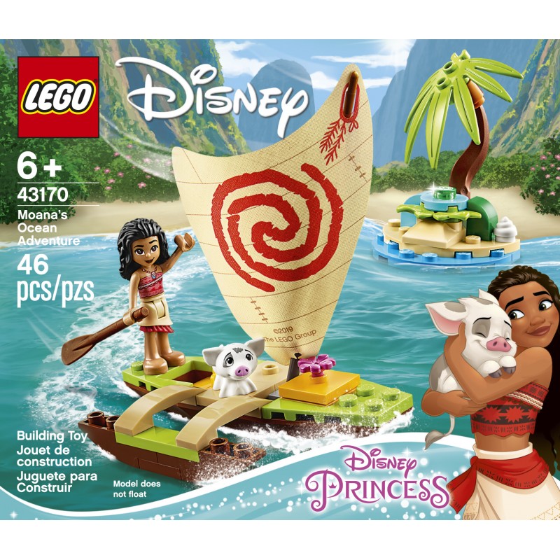 Lego : L'aventure en mer de Vaiana - 43170