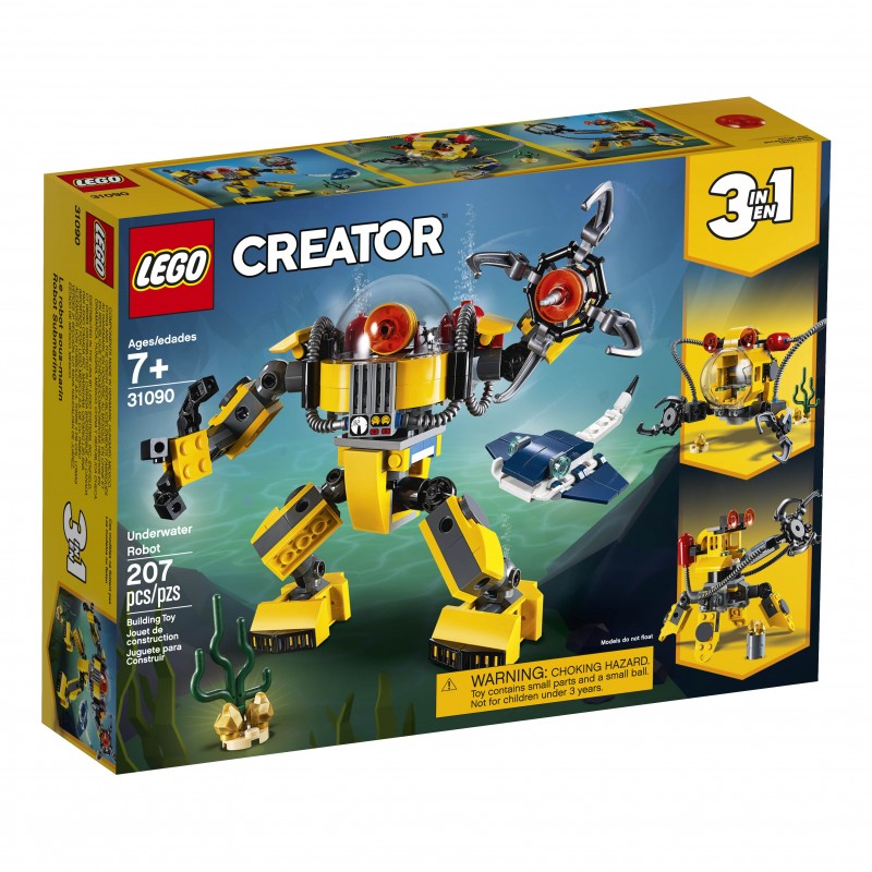 Lego Creator 31090 : Le robot sous-marin