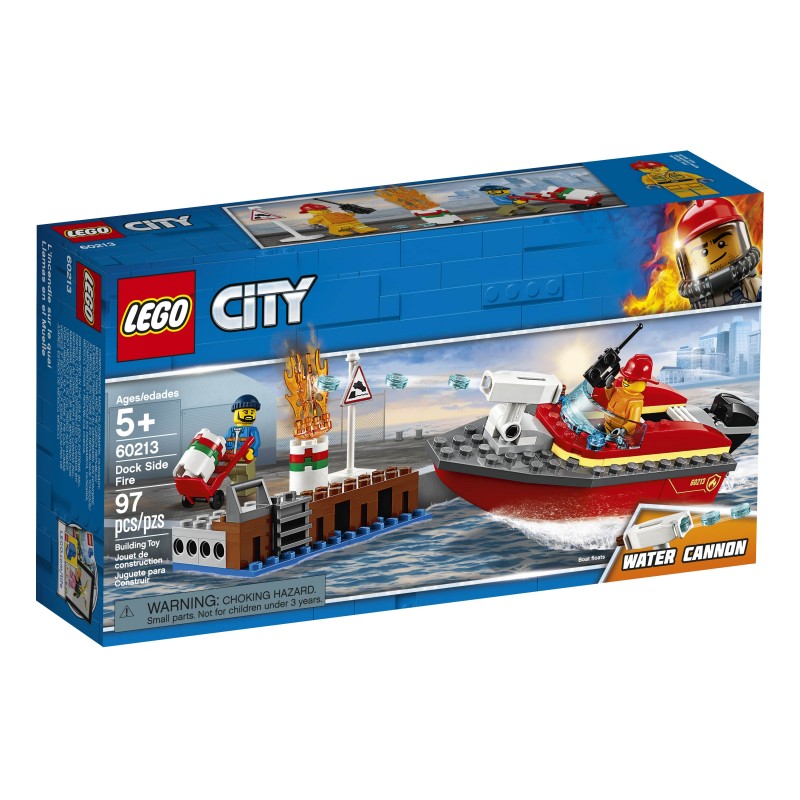 Lego City 60213 : L'incendie sur le quai