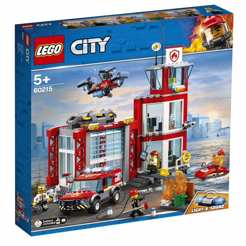 Lego City 60215 : La caserne de pompiers