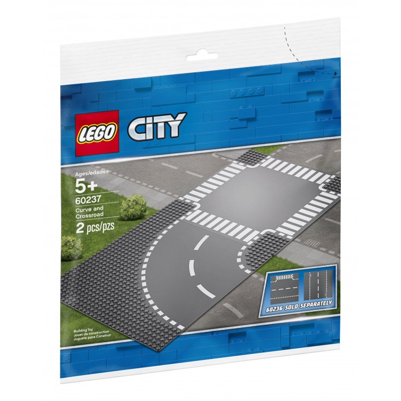 Lego City 60237 : Virage et carrefour