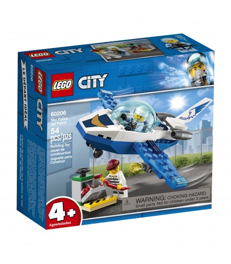 Lego City 60206 : Le jet de...