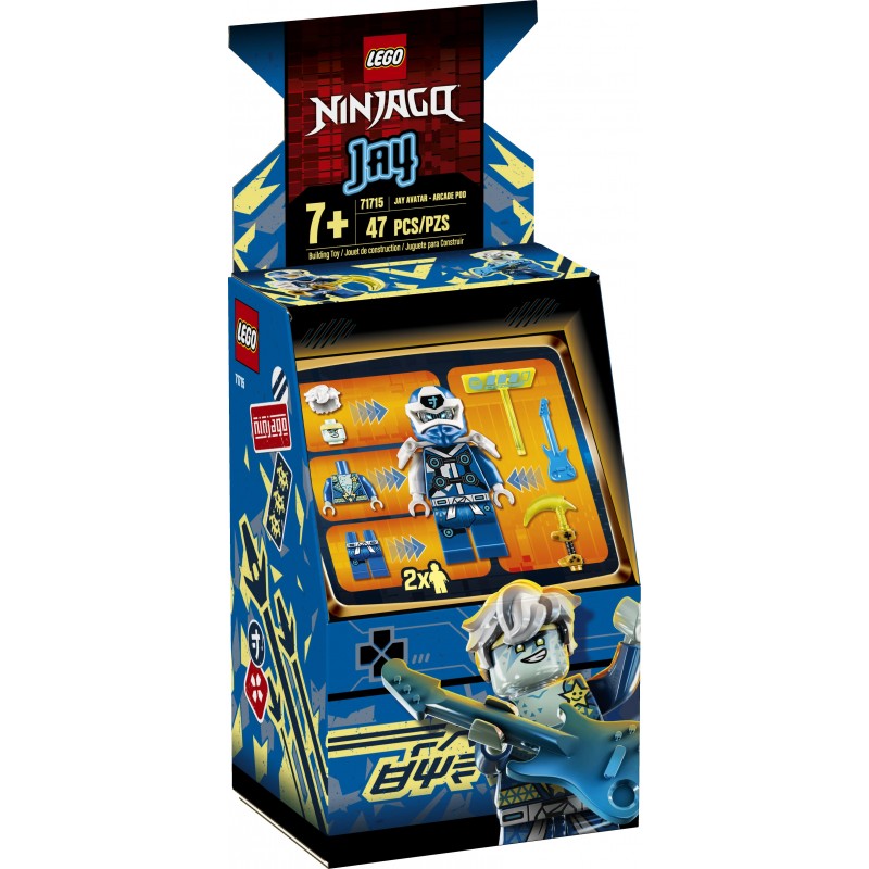 Lego Ninjago 71715 : Avatar Jay - Capsule Arcade