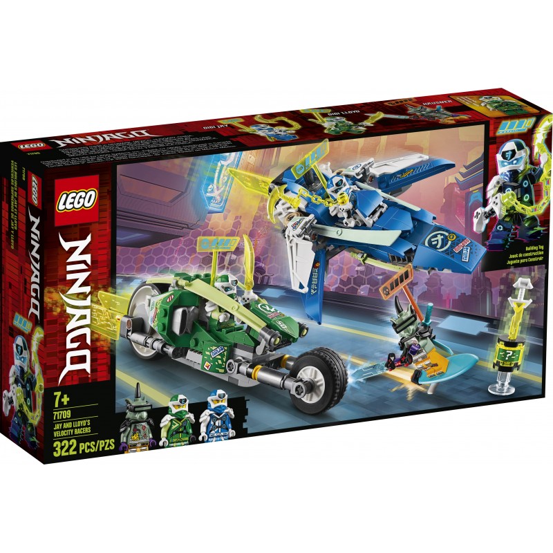 Lego Ninjago 71709 : Les bolides de Jay et Lloyd