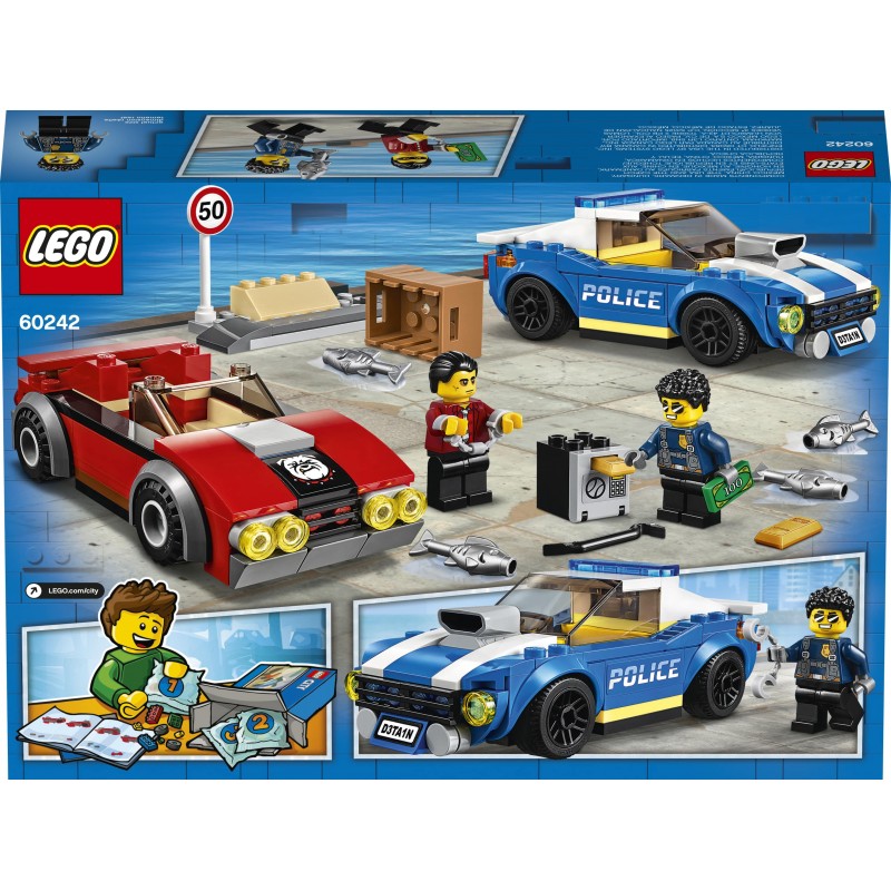 Lego City 60242 : La course-poursuite sur l'autoroute