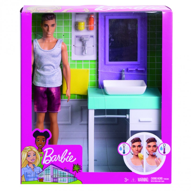 Barbie - Ken et sa salle de Bain