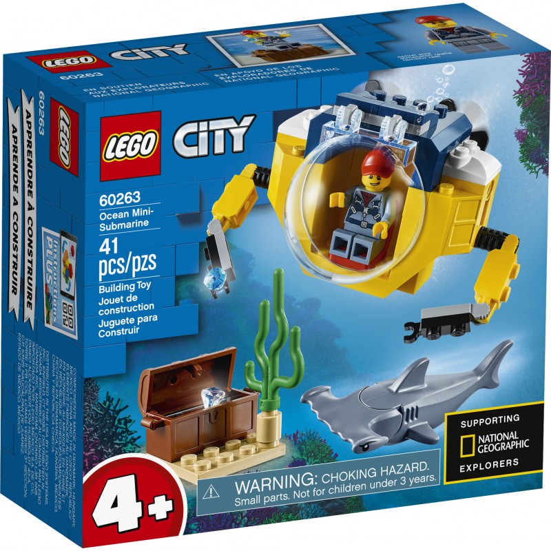 Lego City 60263 : Le mini sous-marin