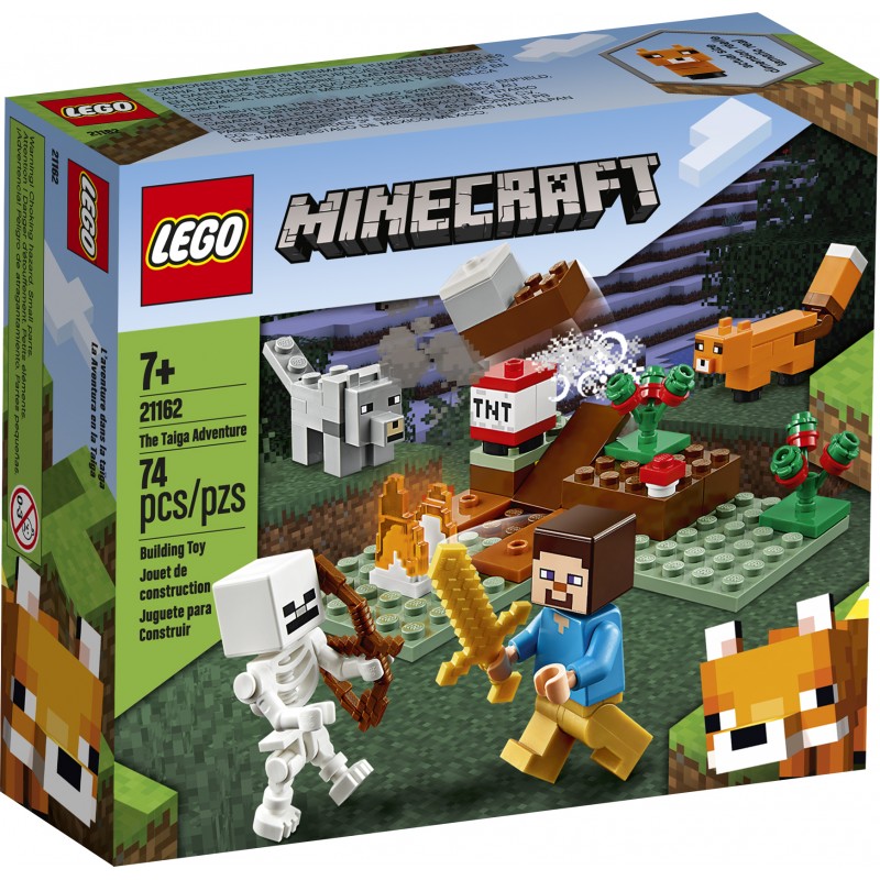 Lego Minecraft 21162 : Aventures dans la taïga