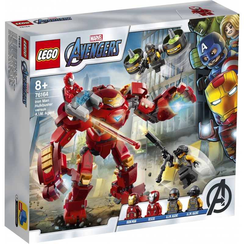 Lego Marvel 76164  : Iron Man Hulkbuster contre un agent de l'A.I.M.