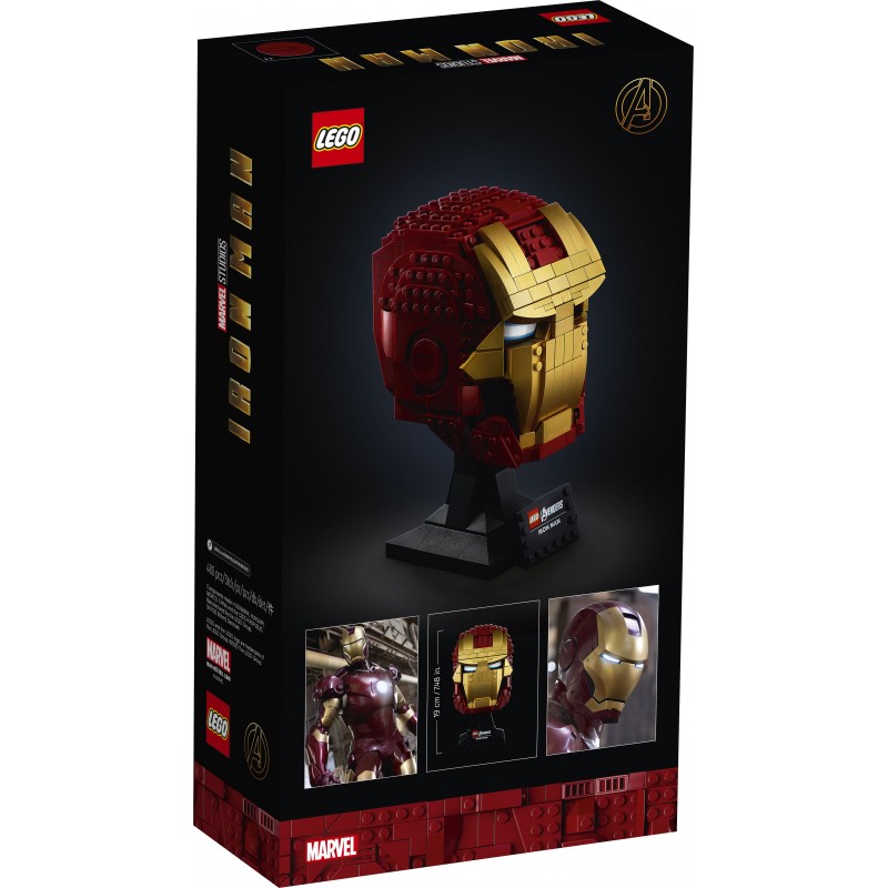 Lego Marvel 76165 : Casque d'Iron Man