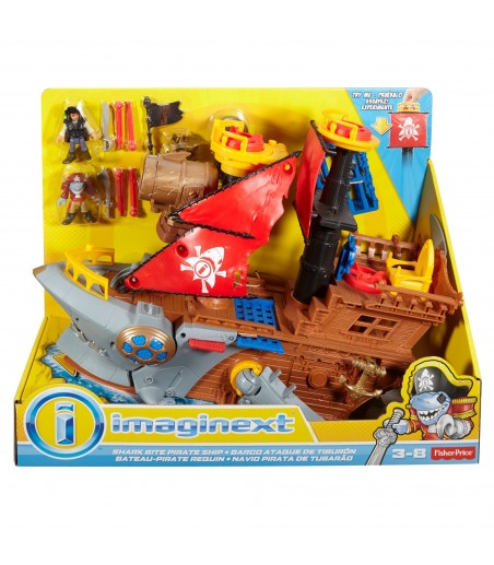 Bateau Pirate Requin Imaginext