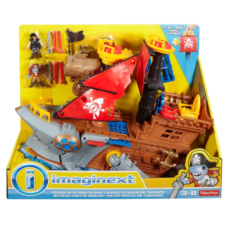 Bateau Pirate Requin Imaginext