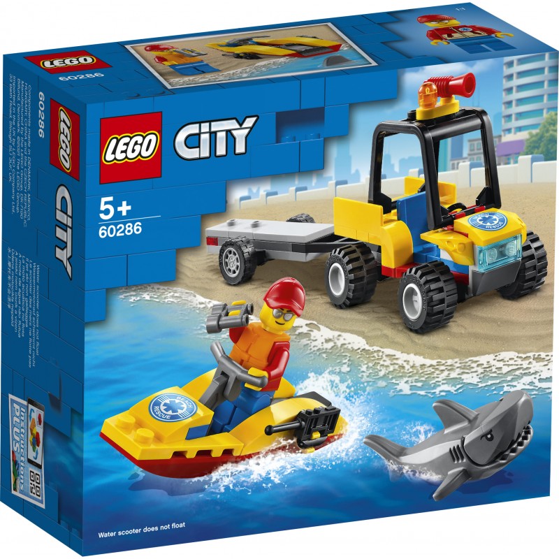 Lego City 60286 : Le Tout-Terrain de secours de la plage