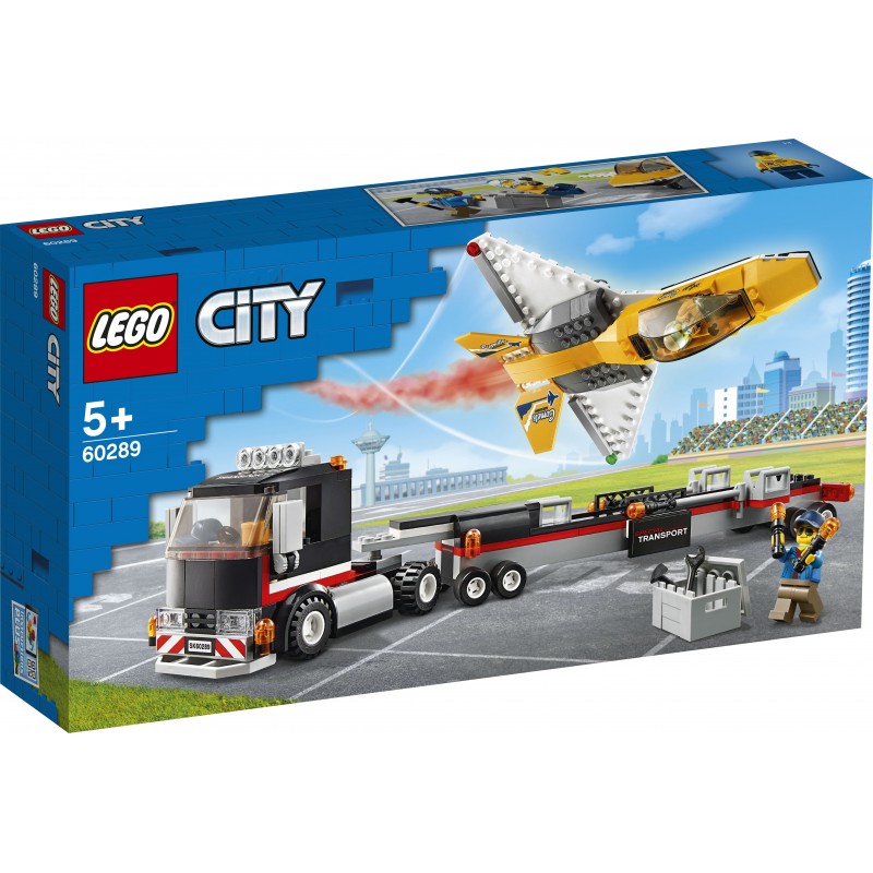 Lego City 60289 : Le transport d'avion de voltige