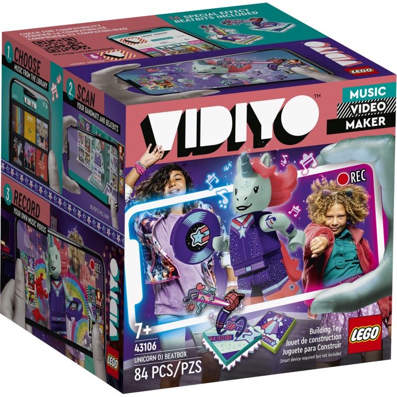 Lego Vidiyo 43106 : Unicorn DJ Beatbox