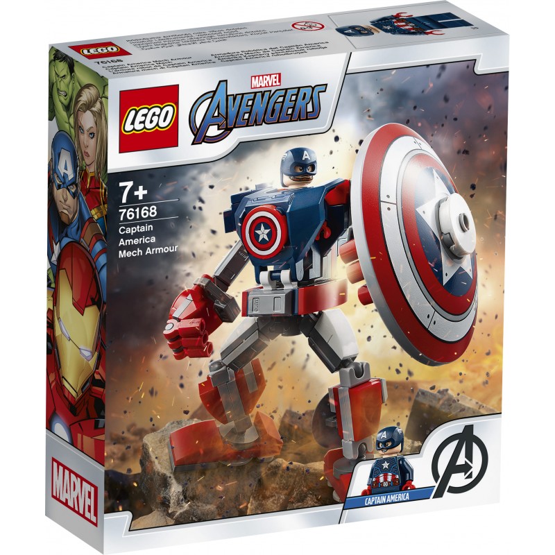 Lego Marvel 76168 : L'armure robot de Captain America