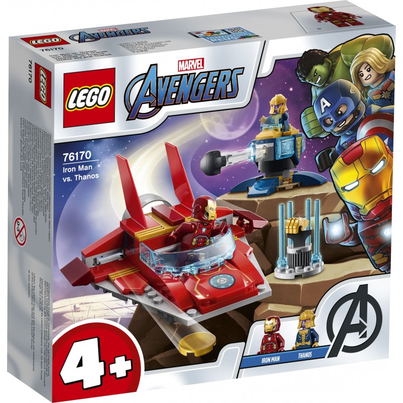 Lego Marvel 76170 : Iron-man contre Thanos