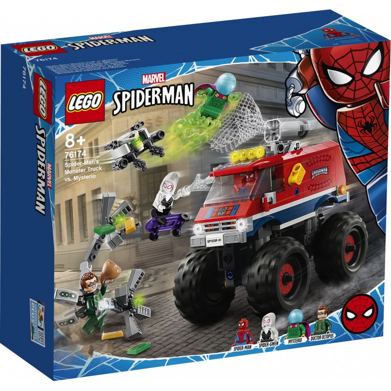 Lego Marvel 76174 : Le camion monstre de Spider-Man contre Mystério