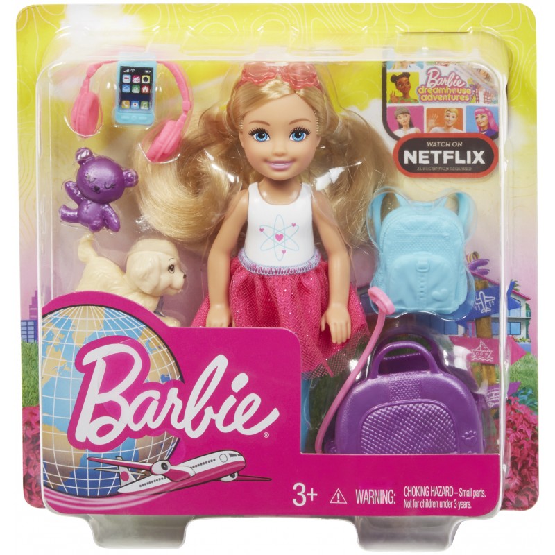 Barbie - Coffret Chelsea voyage