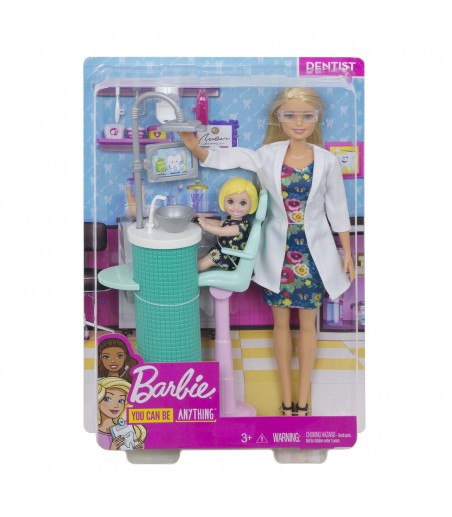 Barbie - Coffret dentiste...