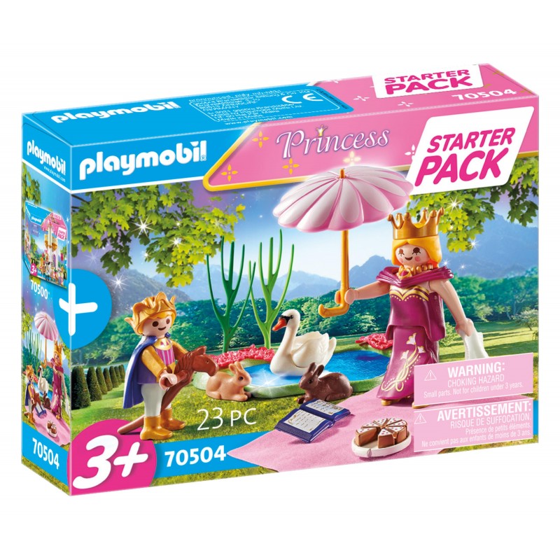 Starter Pack Reine et enfant - Playmobil Princess 70504