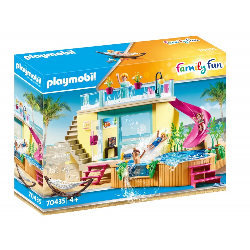 Bungalow avec piscine - Playmobil 70435