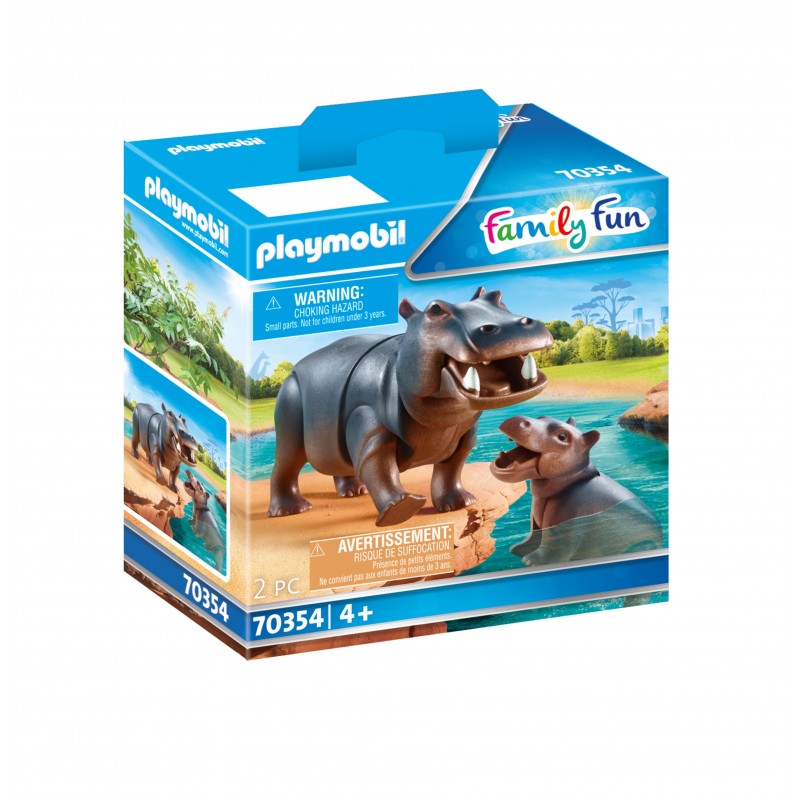 Hippopotame et son petit - Playmobil 70354